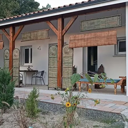 Ferienhaus Newly Build House In Nature Saint-Girons-en-Marensin